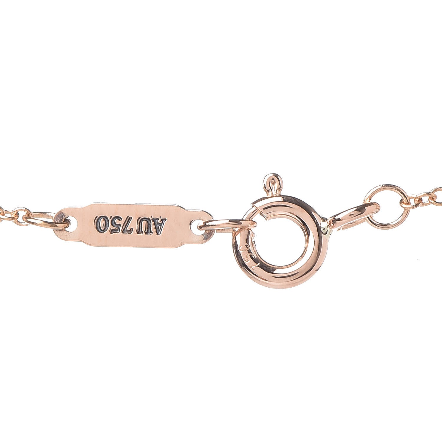 Tiffany 18K Rose Gold Mini Heart Lock Pendant Necklace 6 of 8