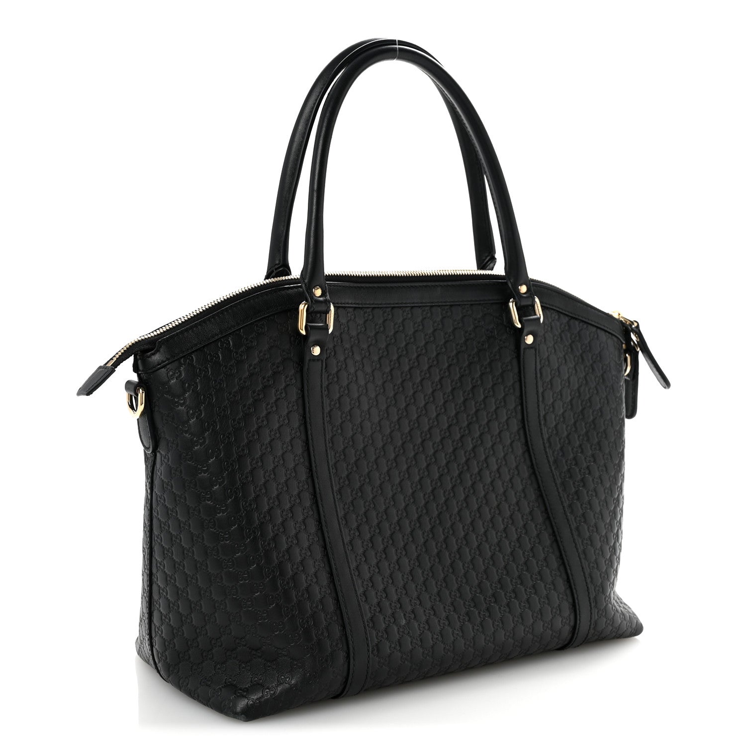 Gucci Soft Microguccissima Dome Satchel Black 3 of 14