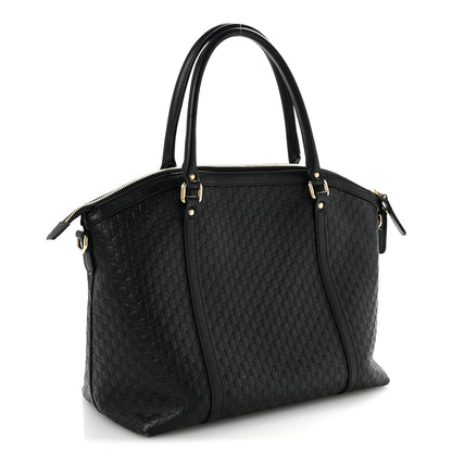 Gucci Soft Microguccissima Dome Satchel Black 3 of 14