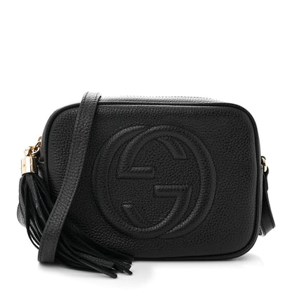 Gucci Pebbled Calfskin Small Soho Disco Bag Black 1 of 11