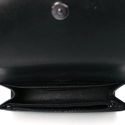 Saint Laurent Smooth Calfskin Monogram Kate Belt Bag Black 4 of 8