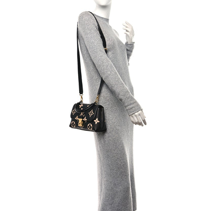 Louis Vuitton Empreinte Monogram Giant Madeleine BB Black Beige 3 of 9