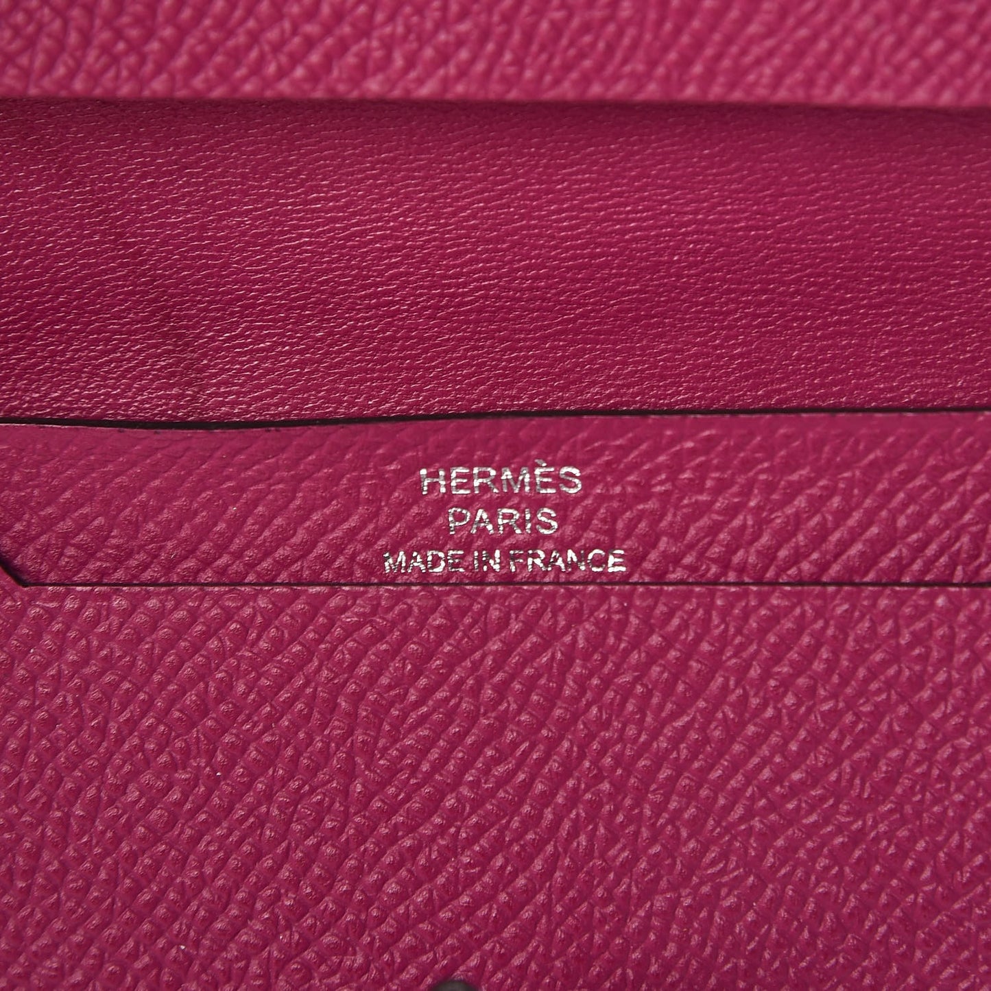 Epsom Bearn Card Holder Wallet Rose Pourpre