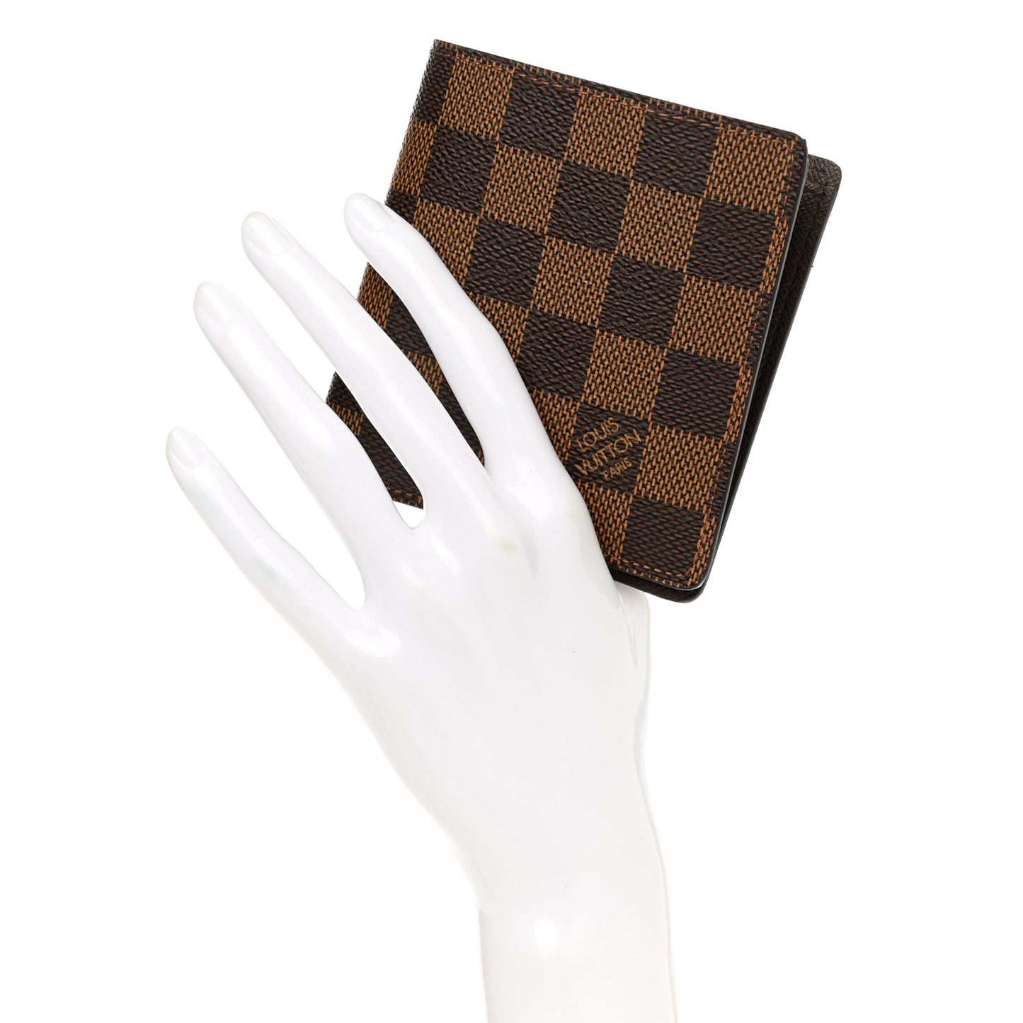 Damier Ebene Porte-Billets 6 Card Bi-Fold Wallet