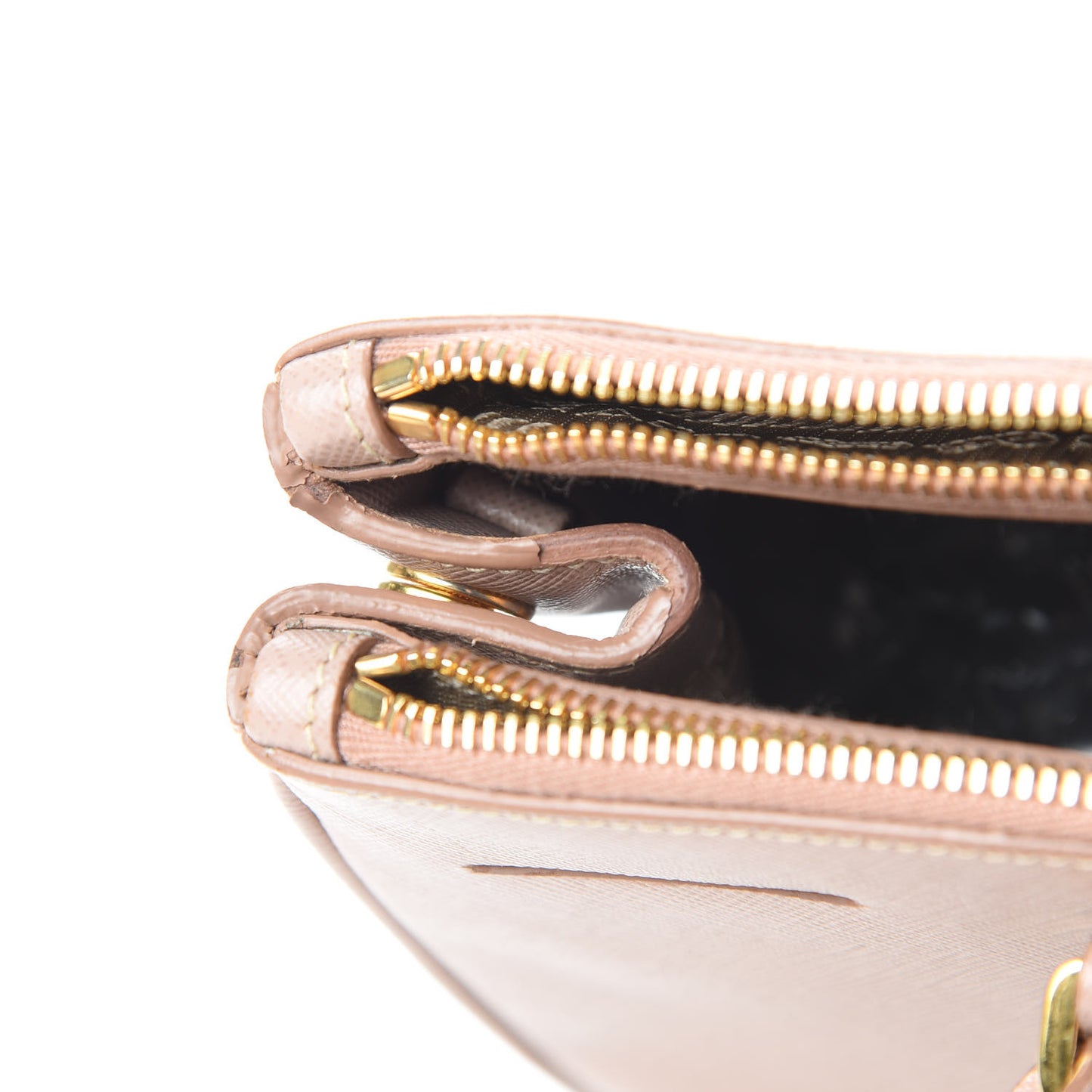 Saffiano Medium Galleria Double Zip Tote Cammeo