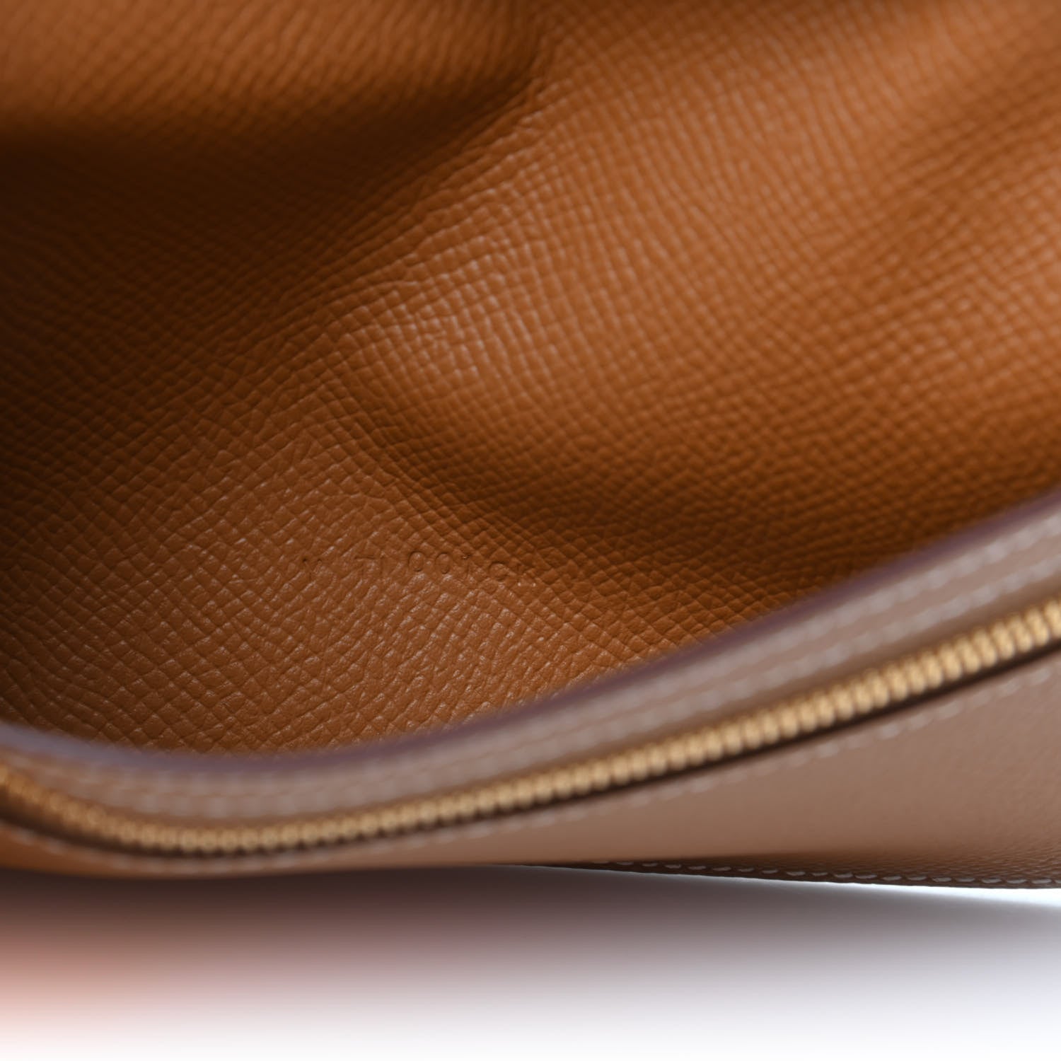 Hermes Epsom Bearn Gusset Wallet Gold 7 of 10