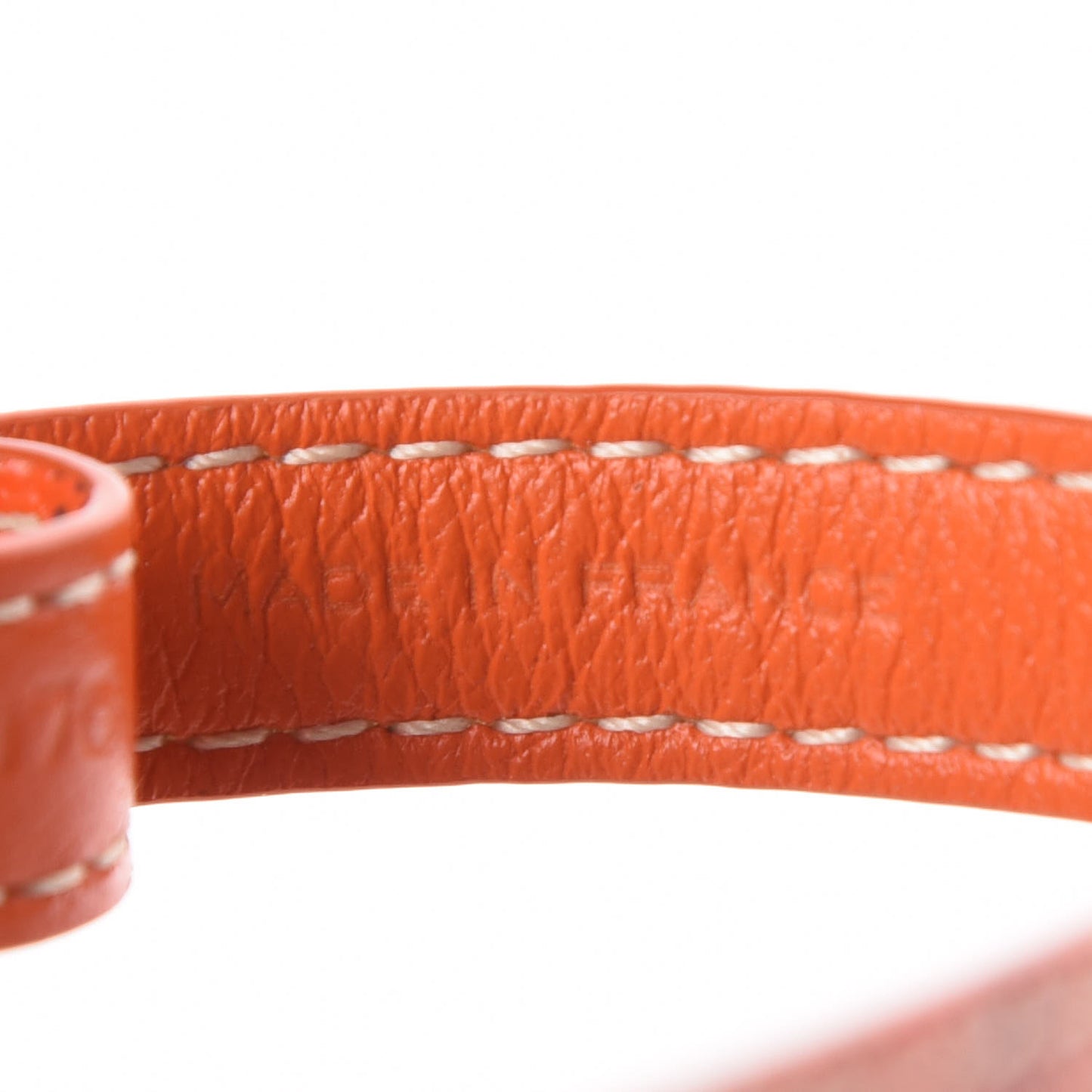 Goyardine Sesame Key Holder Orange