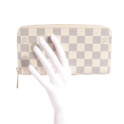 Louis Vuitton Damier Azur Zippy Wallet 2 of 8