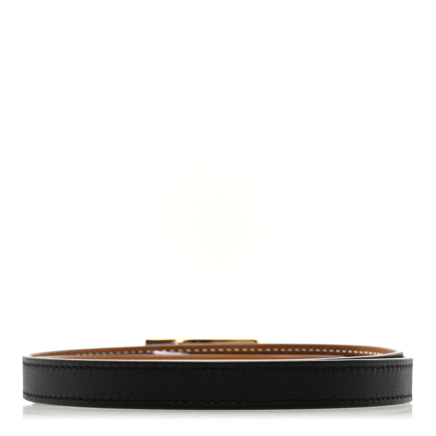 Hermes Swift Epsom 13mm Lucky 15 Belt 75 30 Black Gold 2 of 4