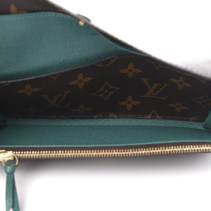 Louis Vuitton Monogram Emilie Wallet Vert 6 of 14