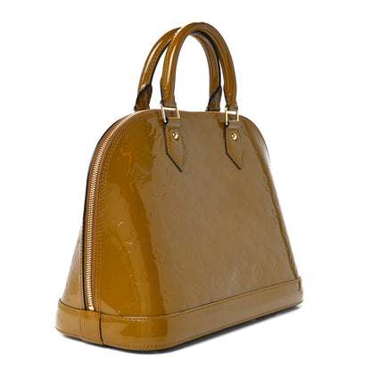 Louis Vuitton Vernis Alma PM Olive 3 of 11