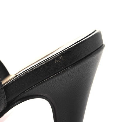 Christian Louboutin Nappa Loubi Queen Alta 150 Platform Sandals 37.5 Black 9 of 9