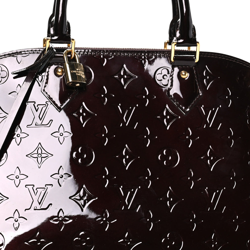 Louis Vuitton Vernis Alma GM Amarante 1997507 – FASHIONPHILE