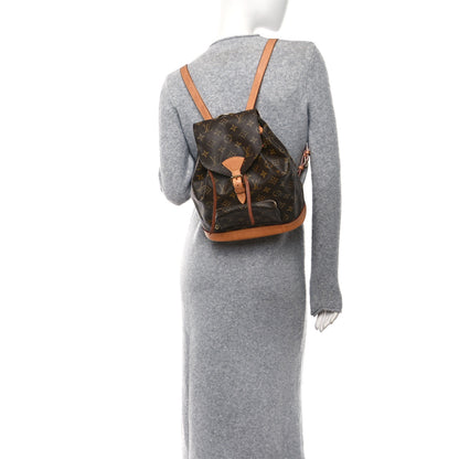 Louis Vuitton Monogram Montsouris MM Backpack 2 of 10