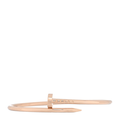 Cartier 18K Pink Gold Small Juste Un Clou Bracelet 15 1 of 4