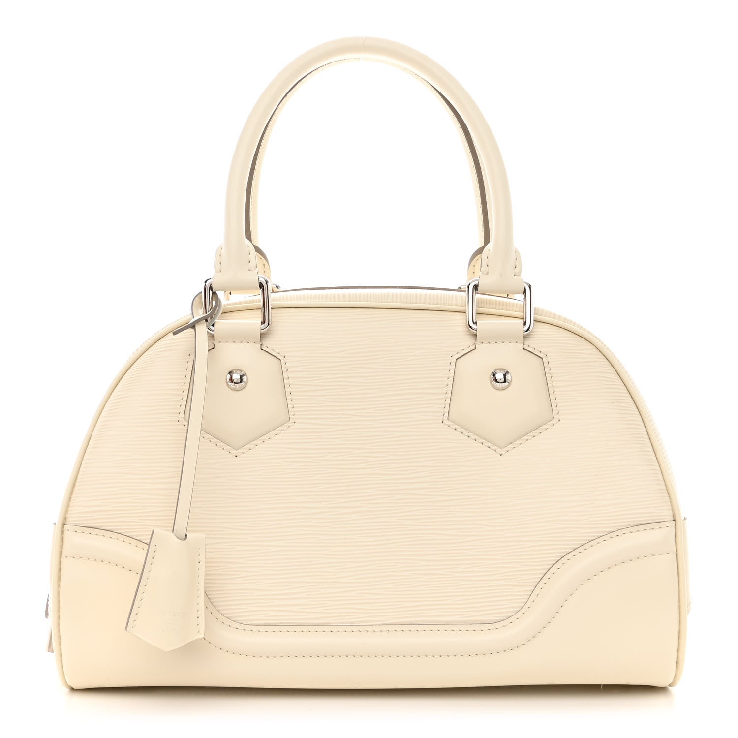 Louis Vuitton Epi Bowling Montaigne PM Ivory 1 of 10