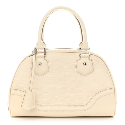 Louis Vuitton Epi Bowling Montaigne PM Ivory 1 of 10