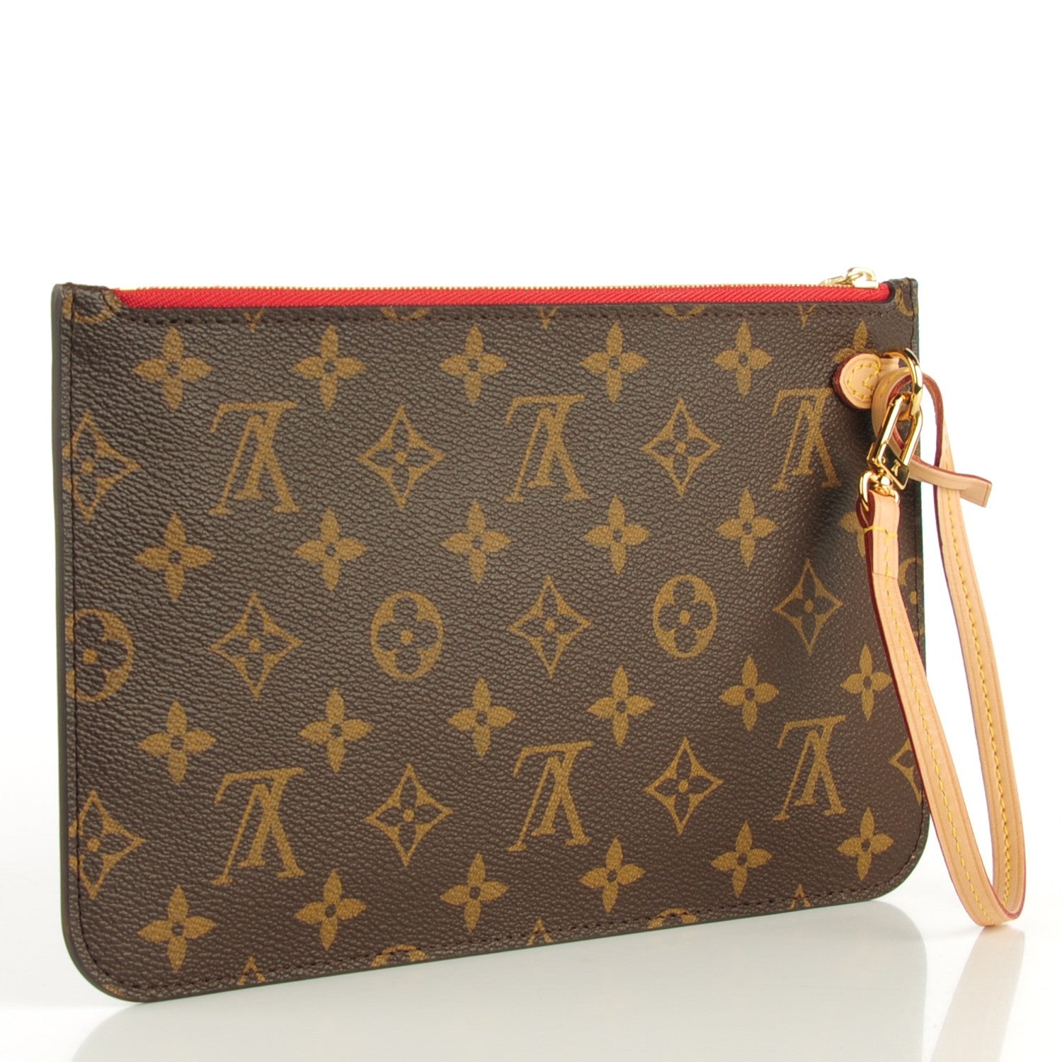 Louis Vuitton Monogram Neverfull MM GM Pochette Cherry 3 of 8