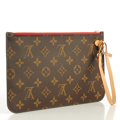 Louis Vuitton Monogram Neverfull MM GM Pochette Cherry 3 of 8