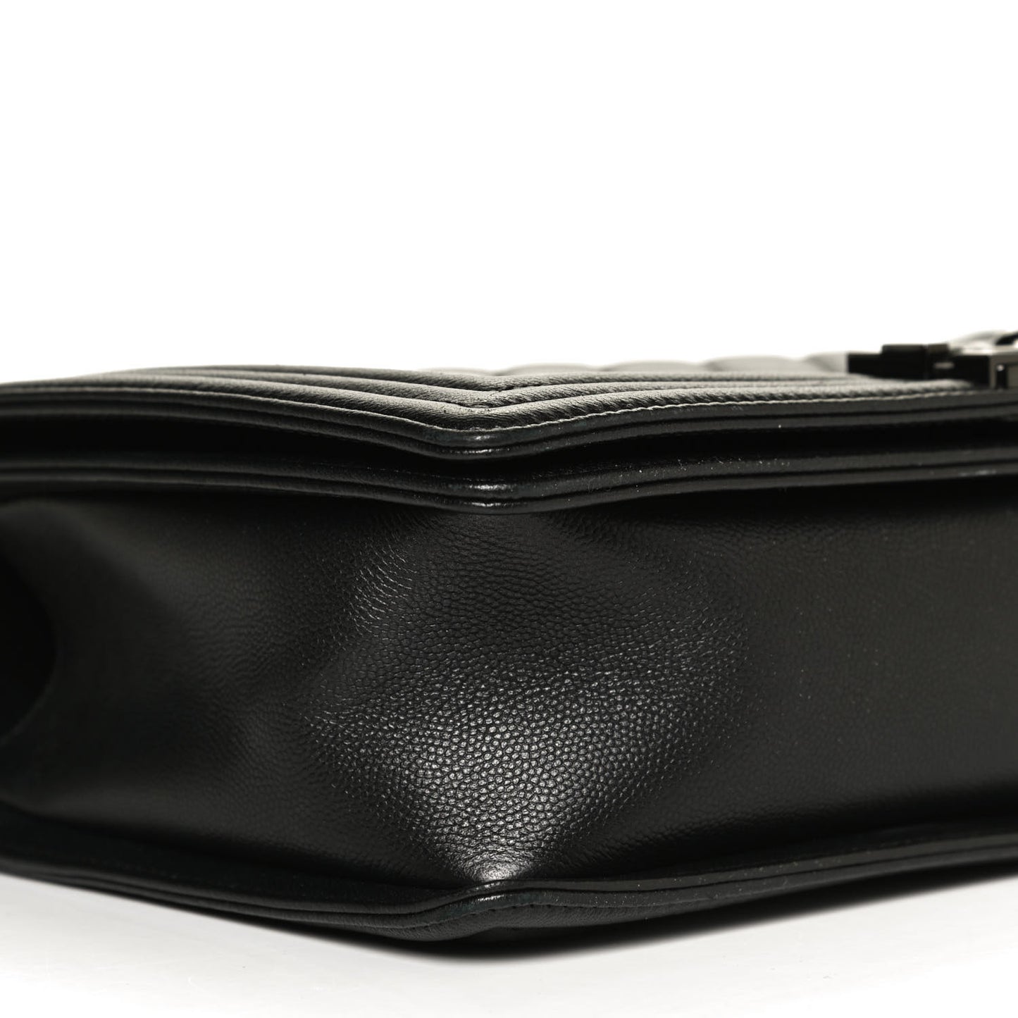 Caviar Quilted New Medium Boy Flap So Black