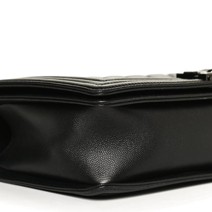 Chanel Caviar Quilted New Medium Boy Flap So Black 9 of 10
