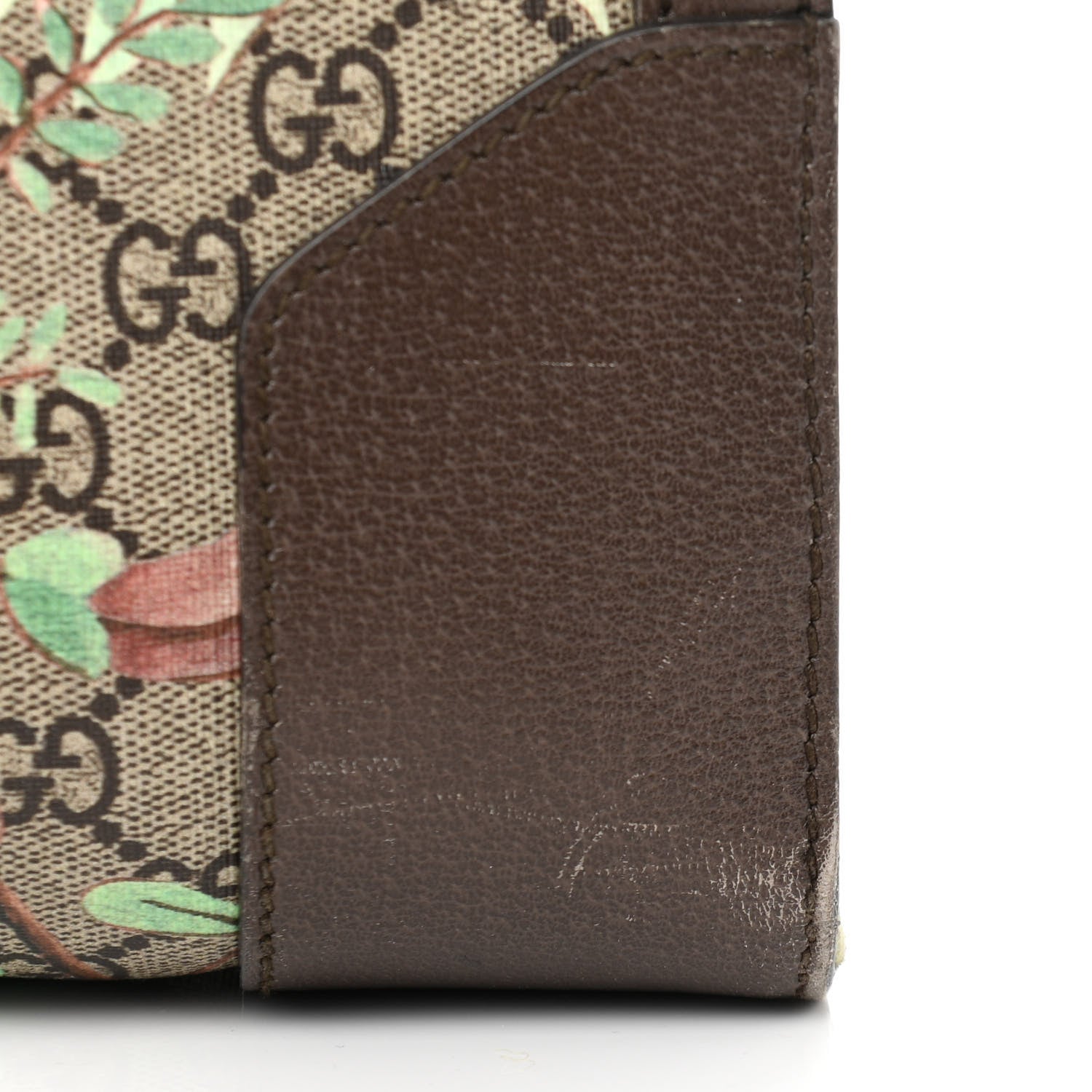 Gucci GG Supreme Monogram Tian Web Vertical Tote Beige Multicolor New Acero 22 of 23