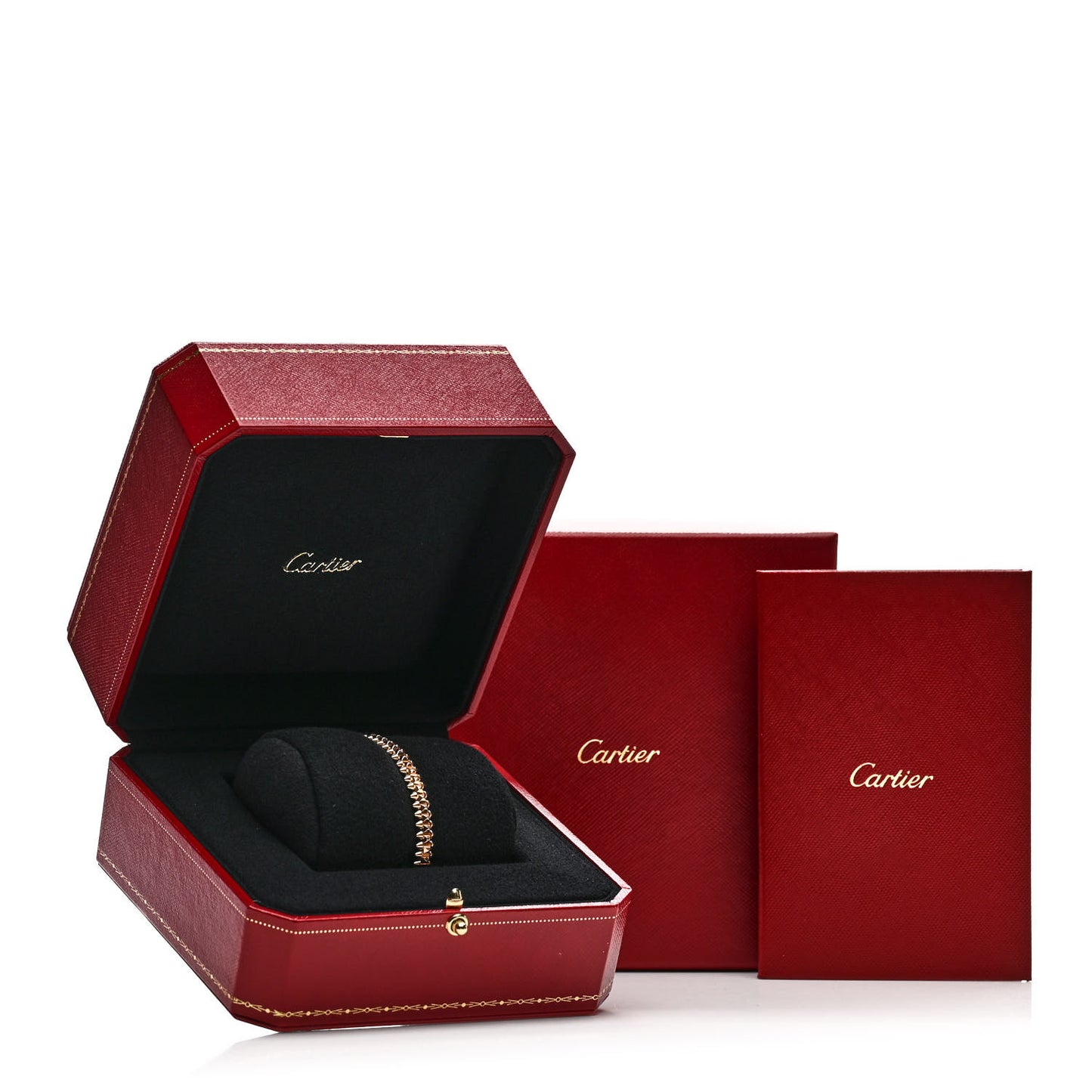 18K Pink Gold Small Clash De Cartier Bracelet 15