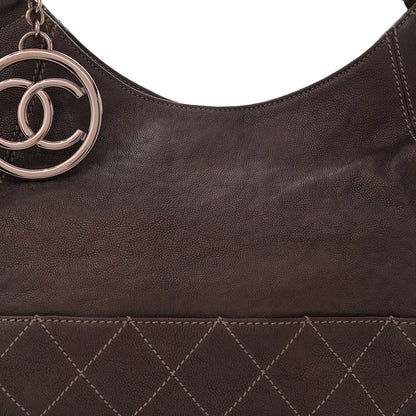 Chanel Metallic Calfskin Baby Coco Cabas Bronze 9 of 14