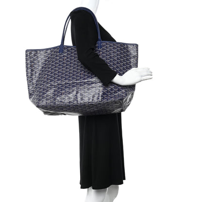 Goyard Goyardine Saint Louis GM Navy 2 of 12