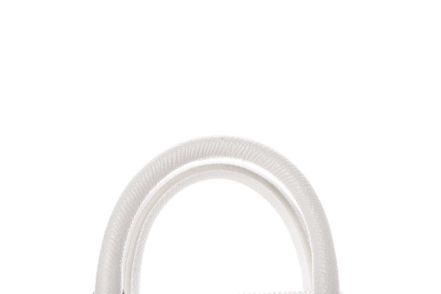 Balenciaga Grained Calfskin XXS Ville Top Handle Bag White Black 9 of 12