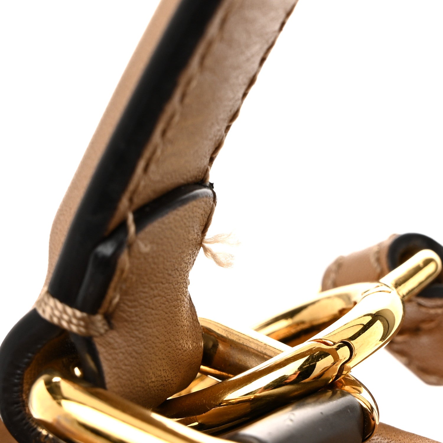 Fendi Vitello Seta Medium Peekaboo Iconic Satchel Cuoio 13 of 13