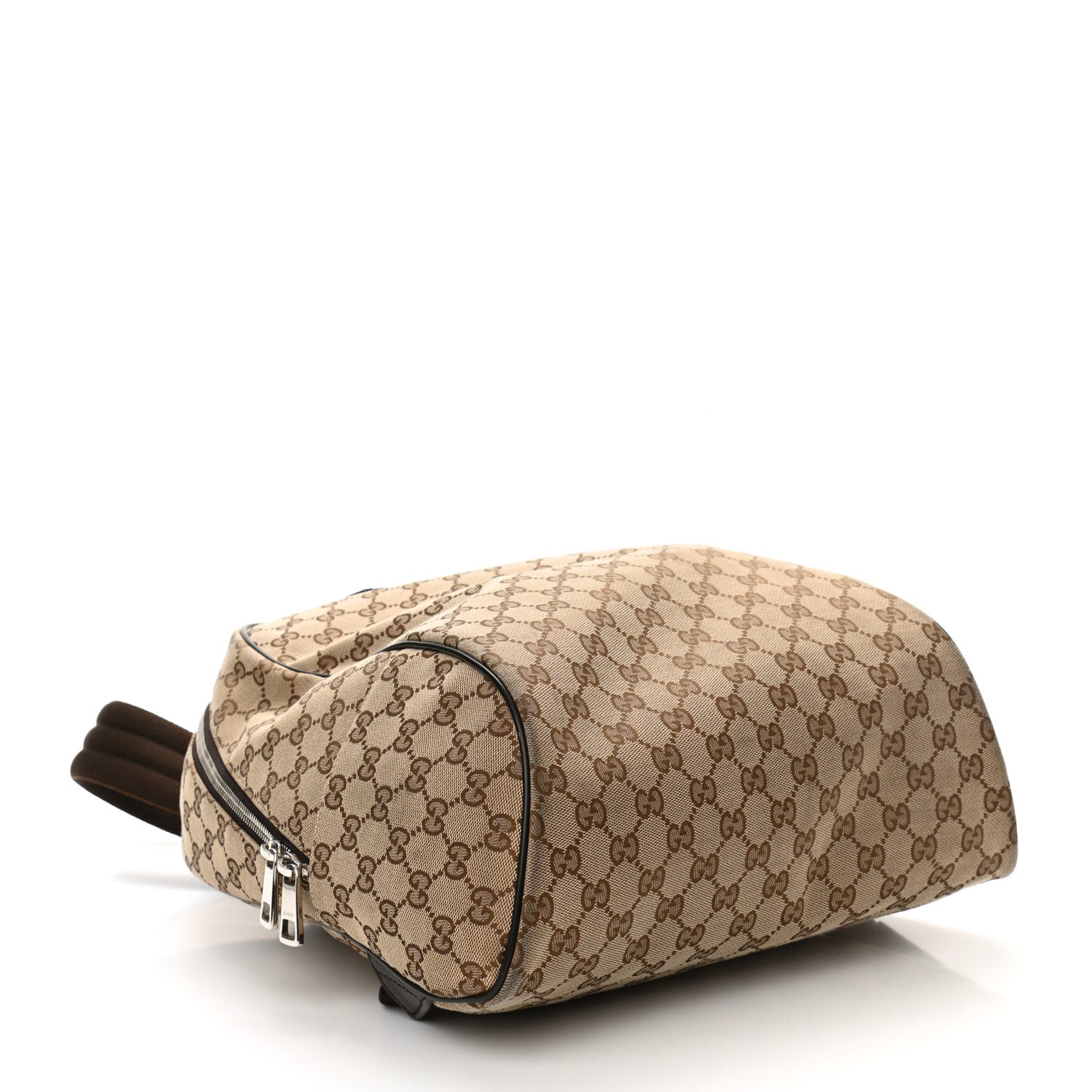 Gucci Monogram Travel Backpack Dark Brown 4 of 11