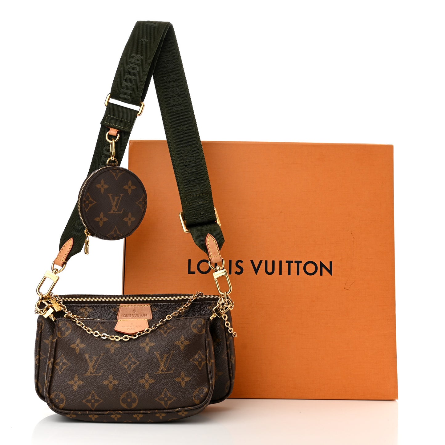Monogram Multi Pochette Accessories Kaki