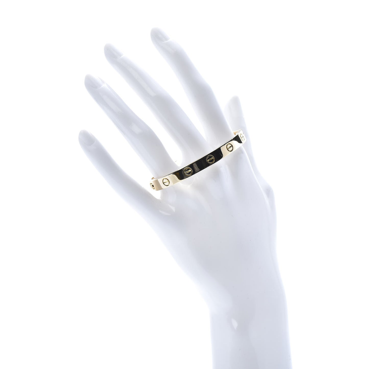 18K Yellow Gold LOVE Bracelet 16
