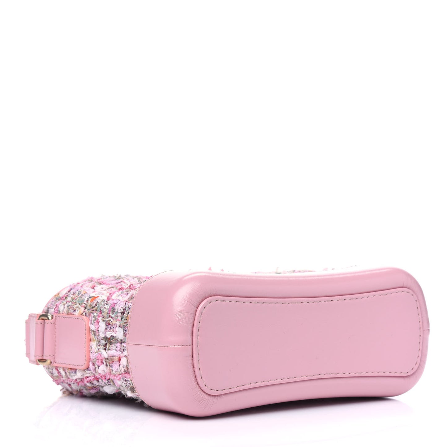 Tweed Calfskin Small Gabrielle Hobo Light Pink