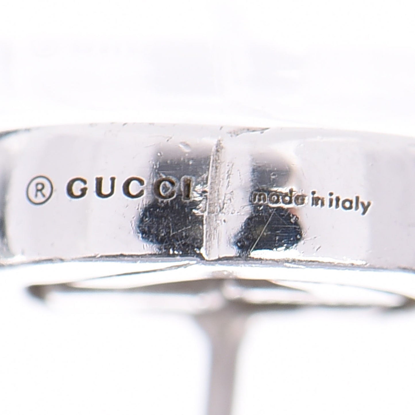Sterling Silver Interlocking GG Stud Earrings