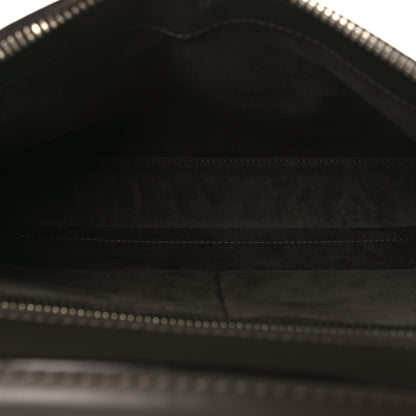Fendi Vitello Baltico Dolce DotCom Satchel Carbone Menta 7 of 11