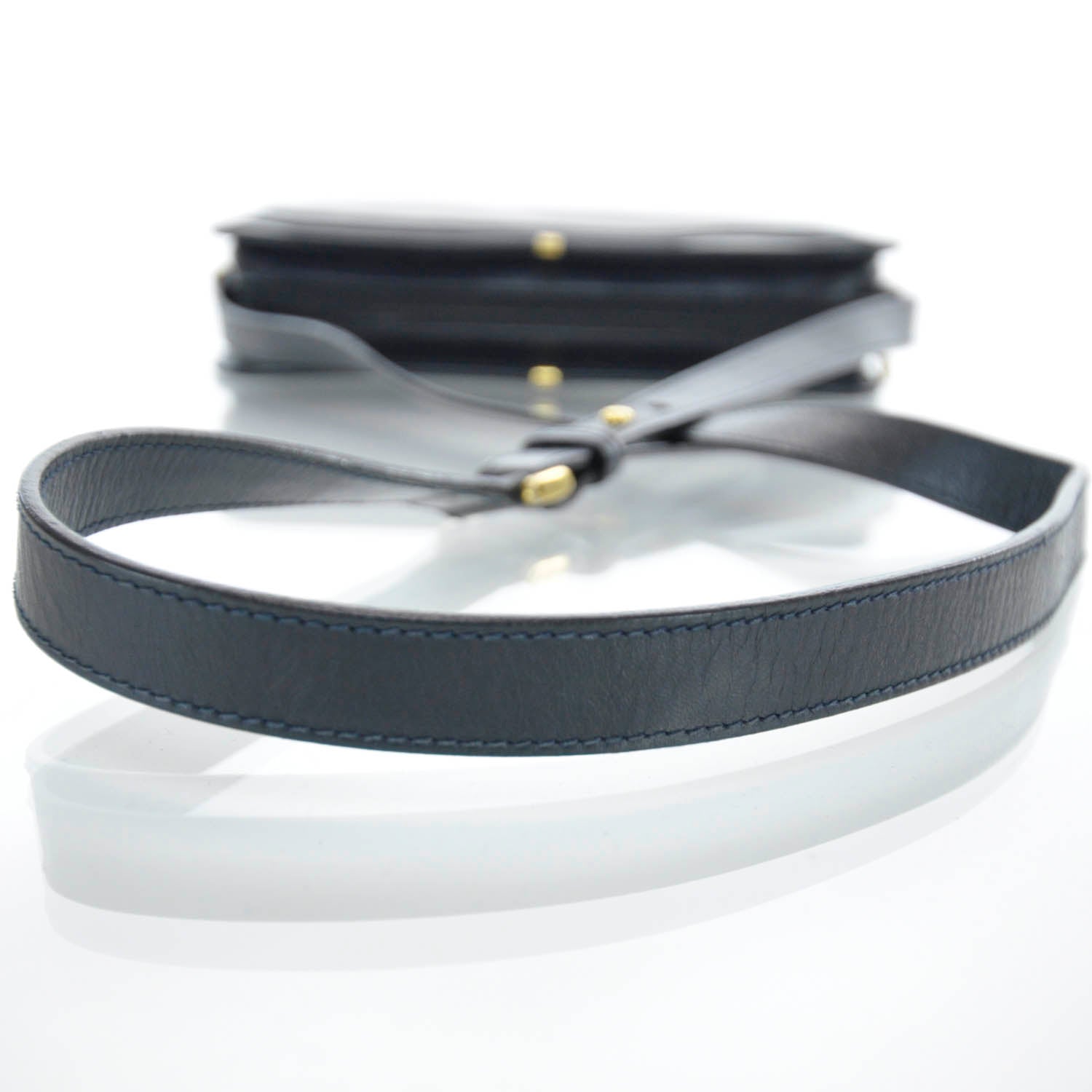 Gucci Monogram Shoulder Bag Navy 5 of 9