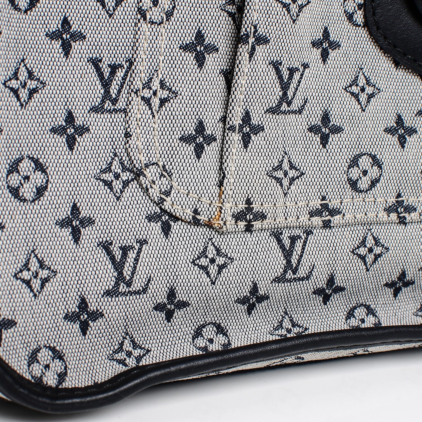 Mini Monogram Besace Mary Kate Blue