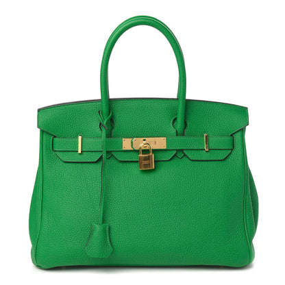Hermes Togo Birkin 30 Bambou 1 of 30