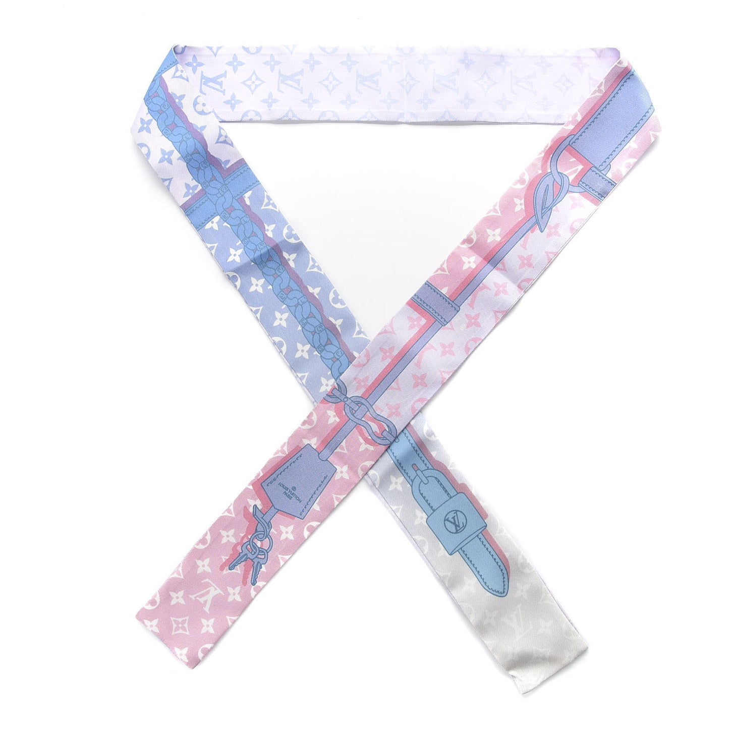 Silk Monogram Rising Confidential BB Bandeau Blush
