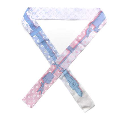 Louis Vuitton Silk Monogram Rising Confidential BB Bandeau Blush 1 of 3