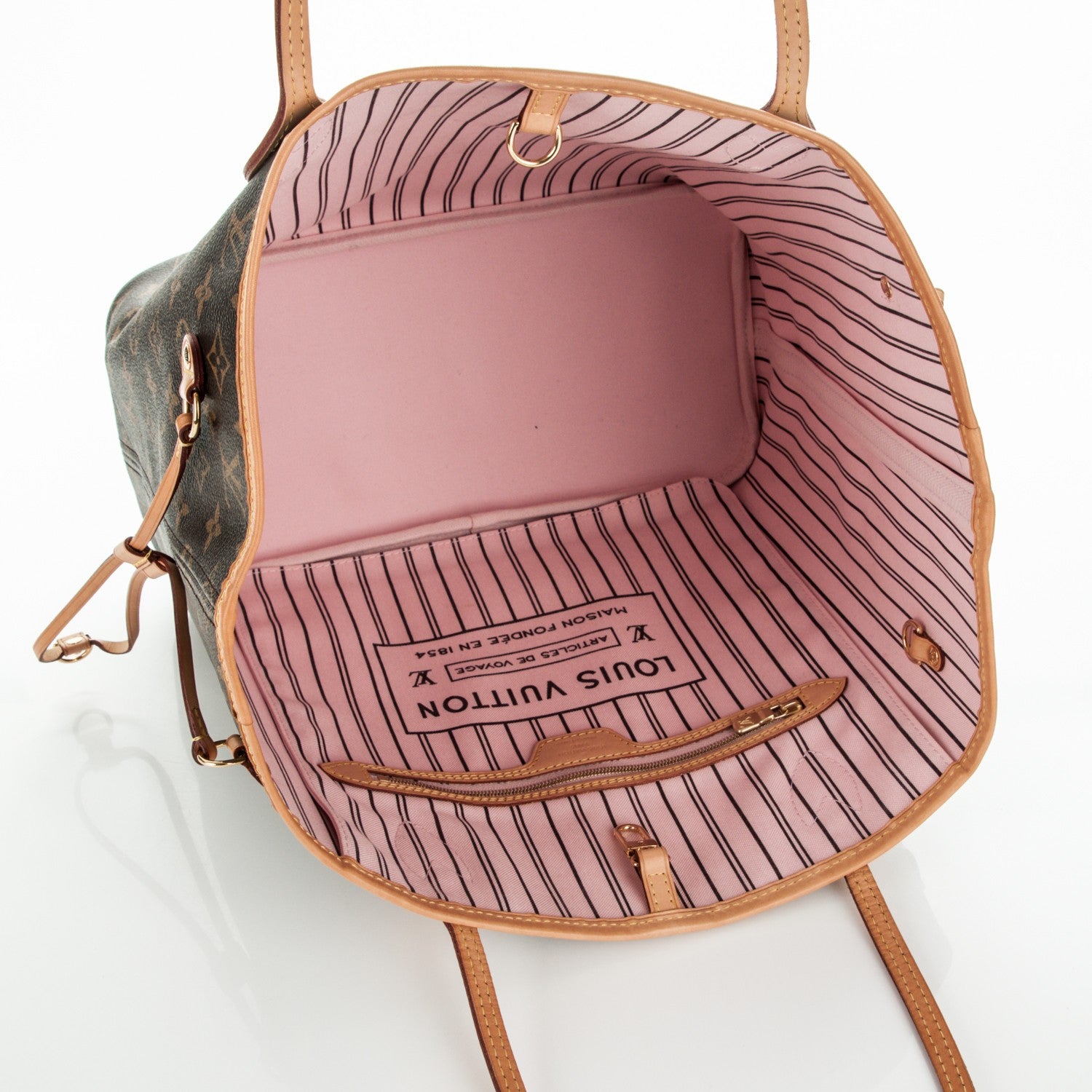 Louis Vuitton Monogram Neo Neverfull MM Rose Ballerine 5 of 6