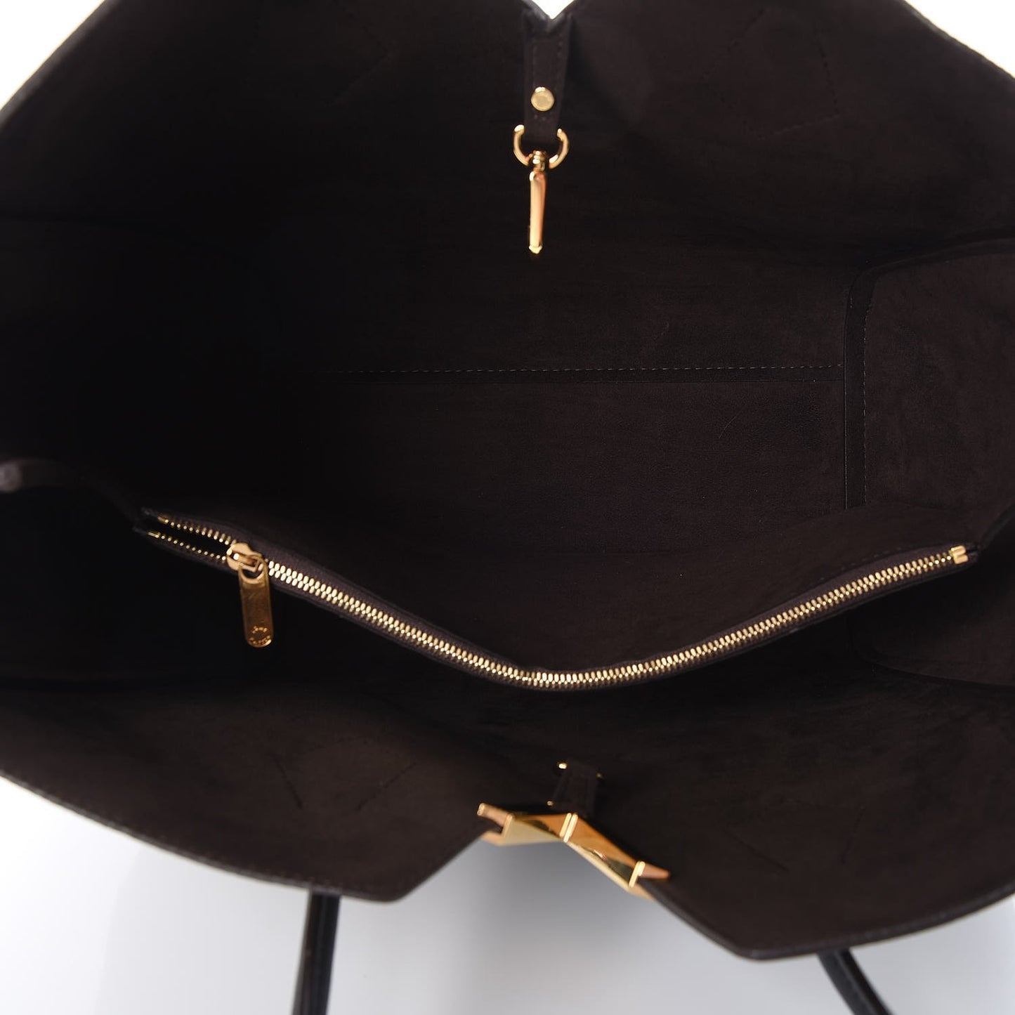 Calfskin Monogram Kimono Tote Black