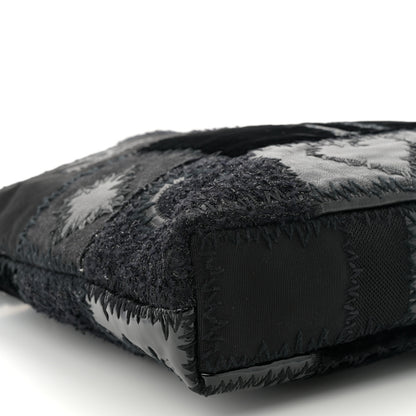 Chanel Tweed Patchwork Tote Black 9 of 10