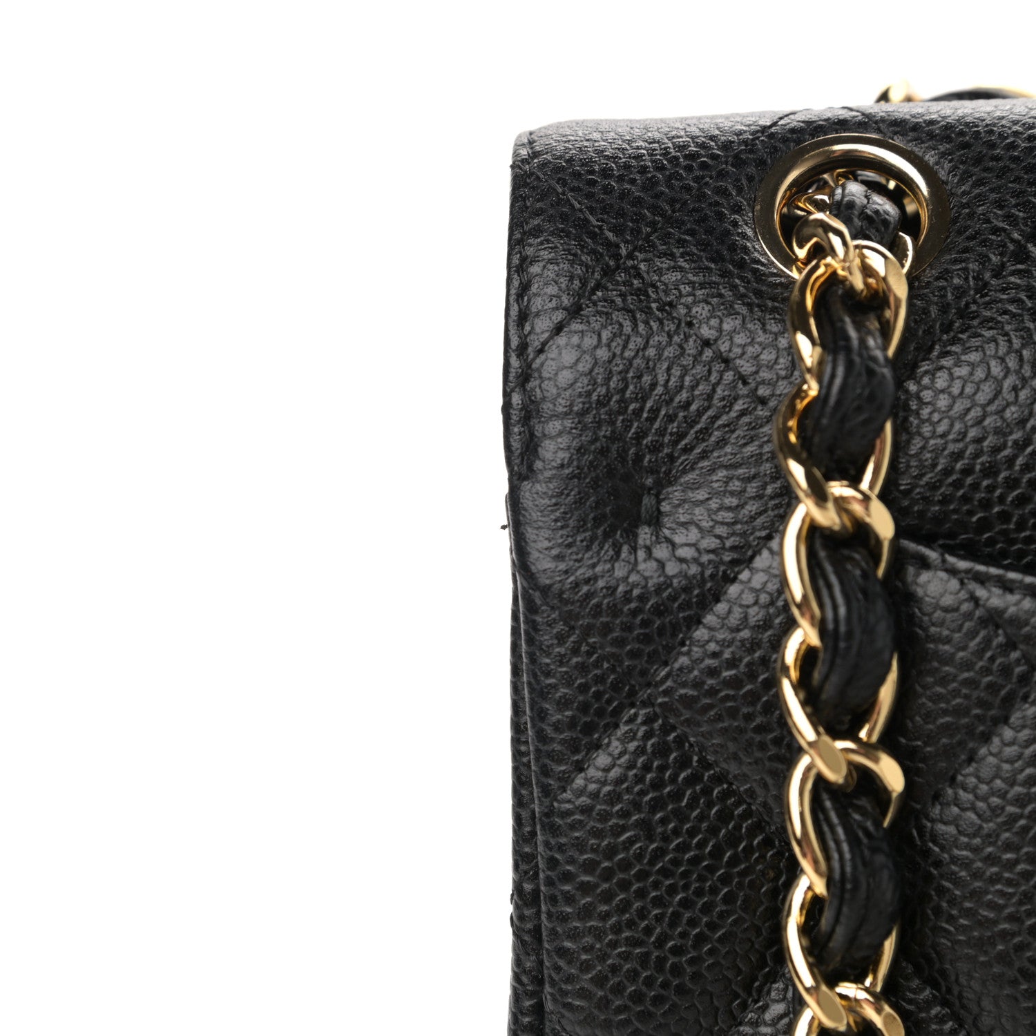 Chanel Caviar Quilted Jumbo Double Flap Black 10 of 13