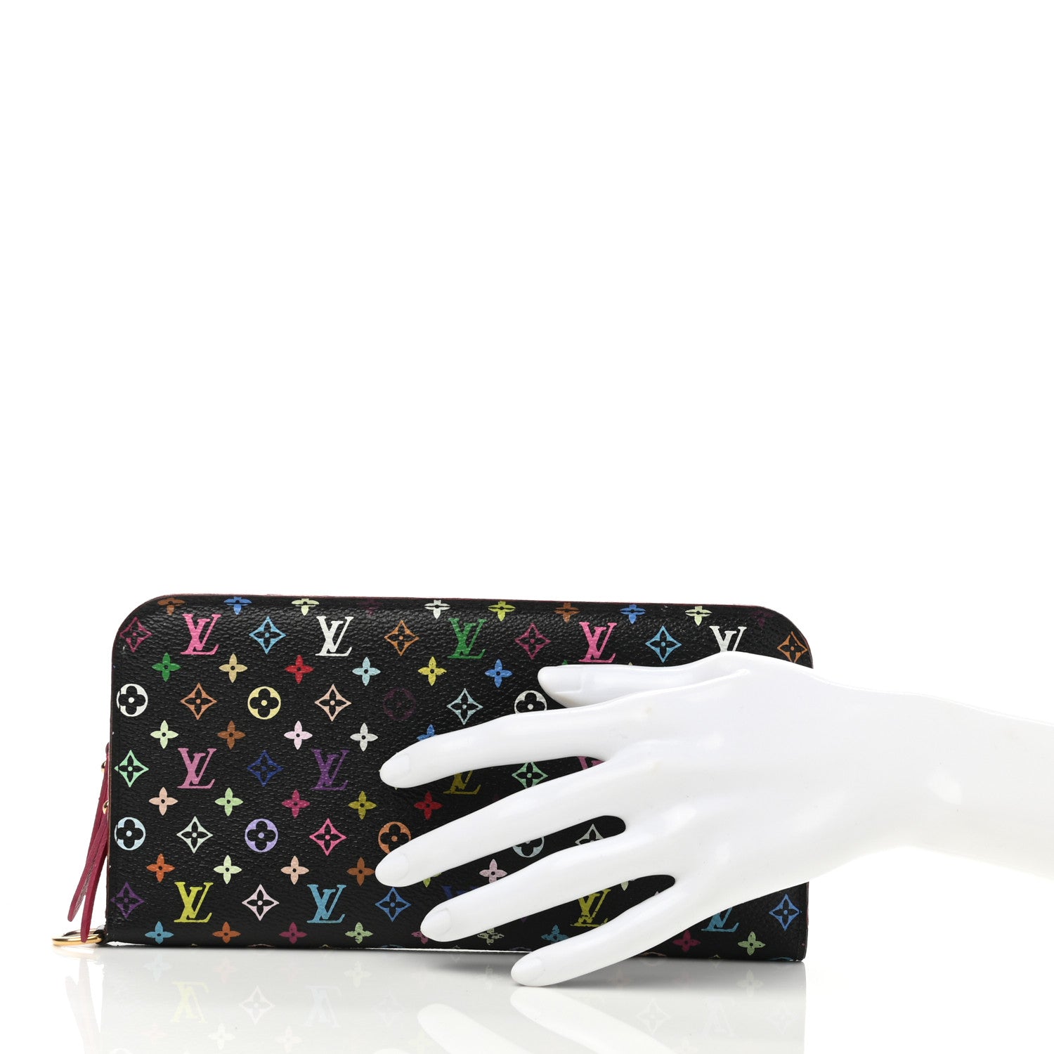 Louis Vuitton Monogram Multicolor Insolite Wallet Black Grenade 2 of 13