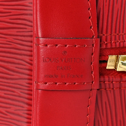 Louis Vuitton Epi Alma PM Castillan Red 6 of 10