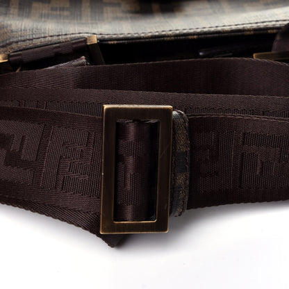 Fendi Zucca Spalmati Messenger Bag Tobacco 12 of 12