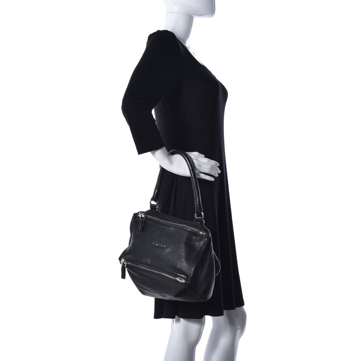 Givenchy Sugar Goatskin Small Pandora Black 3 of 10